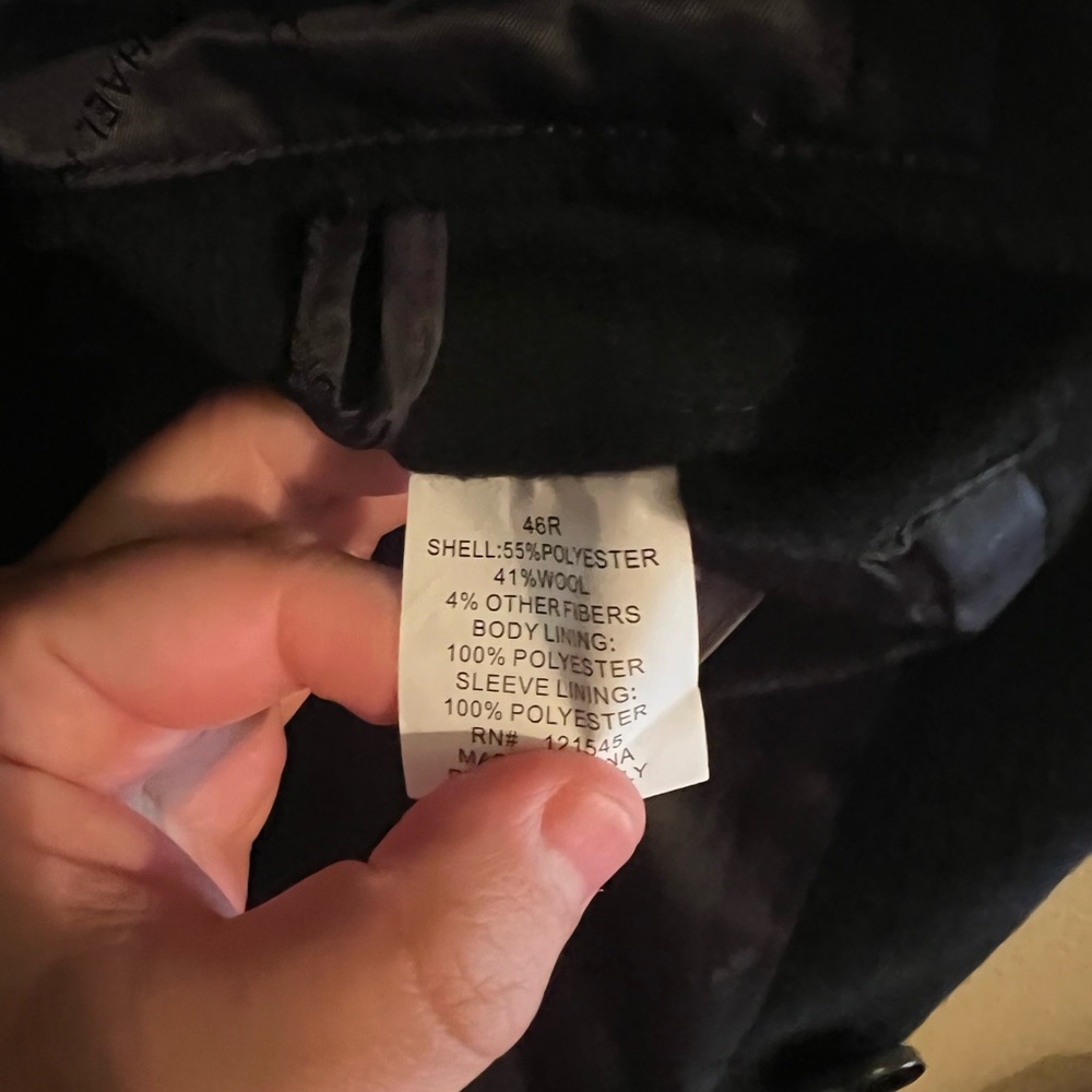 Michael Kors Double Breasted Wool Coat - NWT - 46R - Picture 4 of 6
